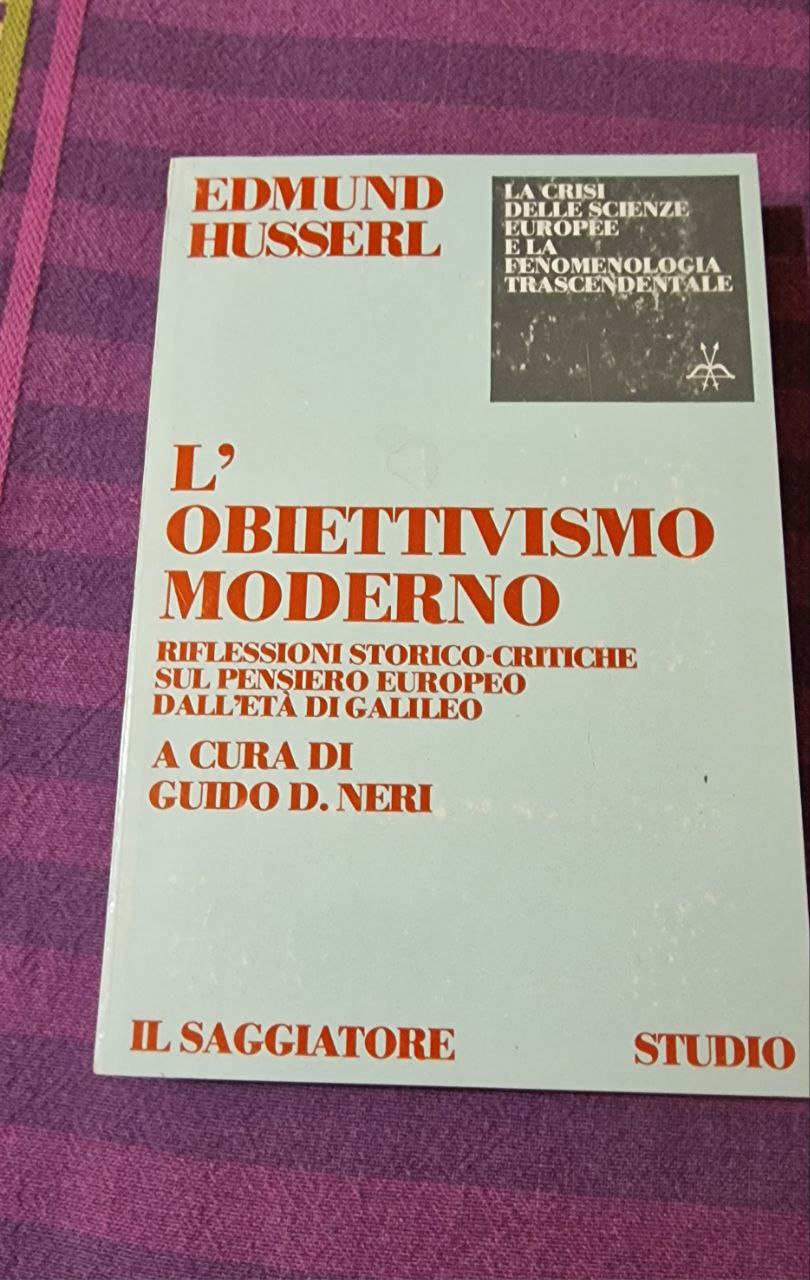 L'OBIETTIVISMO MODERNO RIFLESSIONI STORICO CRITICHE SUL PENSIERO EUROPEO DALL'ETA DI …