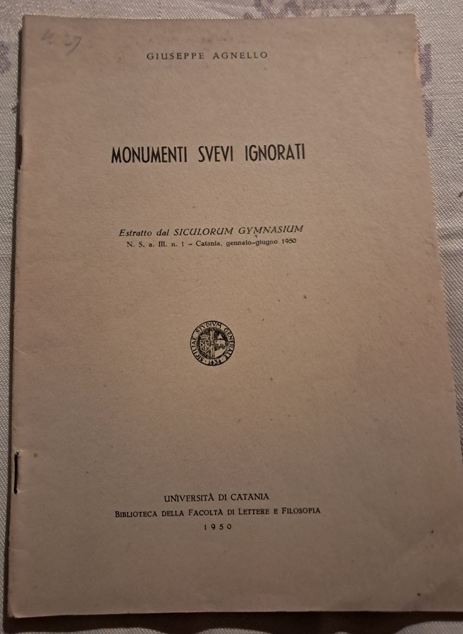 MONUMENTI SVEVI IGNORATI