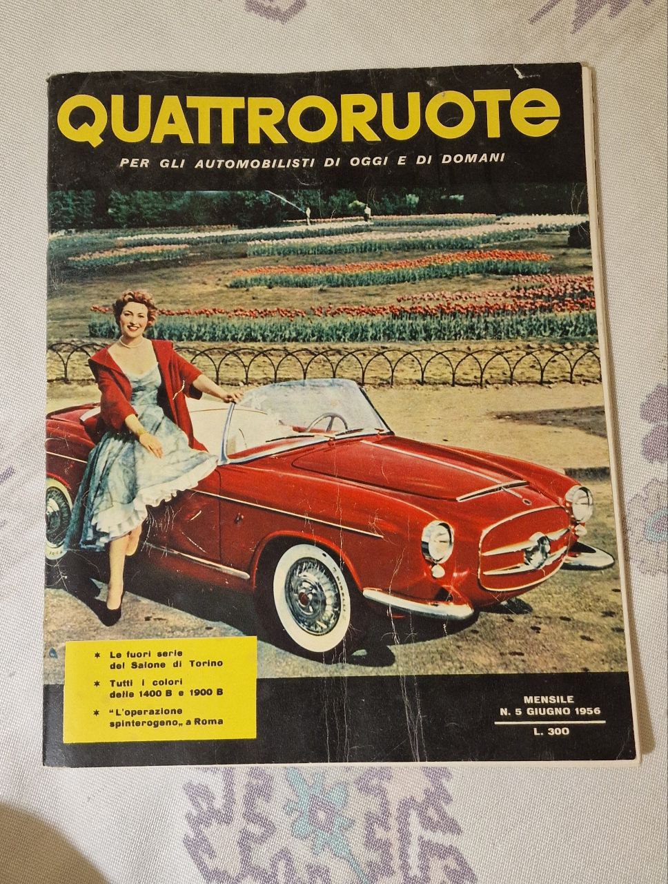 QUATTRORUOTE 1956 N 5