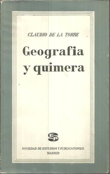 GEOGRAFIA Y QUIMERA.