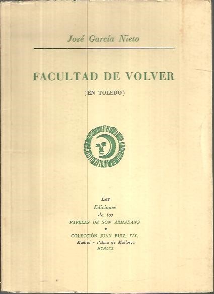 FACULTAD DE VOLVER. (EN TOLEDO).