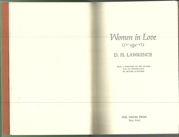 WOMEN IN LOVE.
