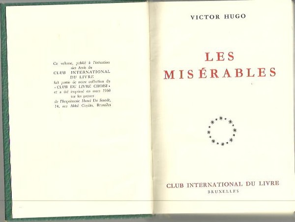 LES MISERABLES.