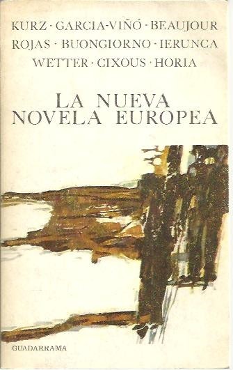 LA NUEVA NOVELA EUROPEA.