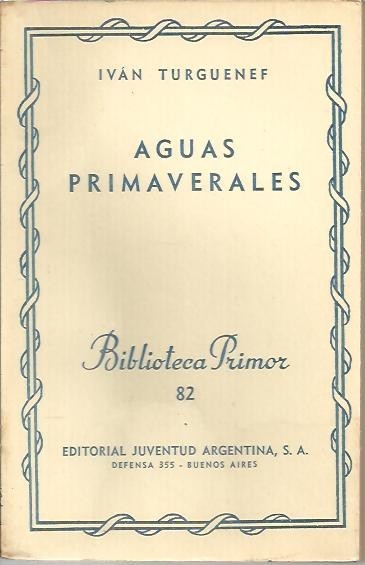 AGUAS PRIMAVERALES.