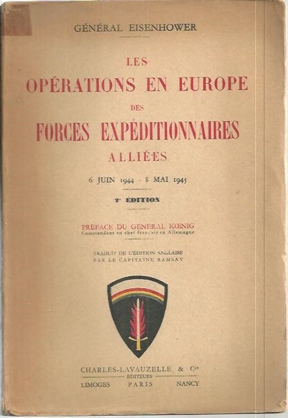 LES OPERATIONS EN EUROPE DES FORCES EXPEDITIONNAIRES ALLIEES. 6 JUIN …