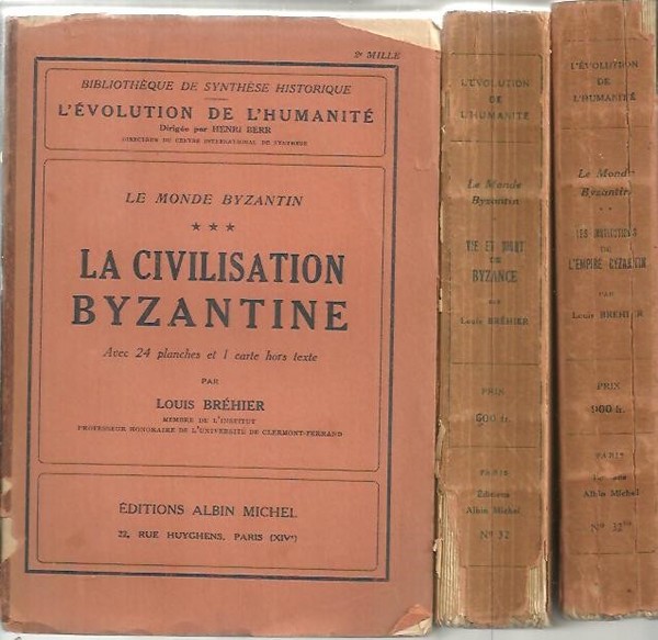 LE MONDE BYZANTIN. I. VIE ET MORT DE BYZANCE. II. …