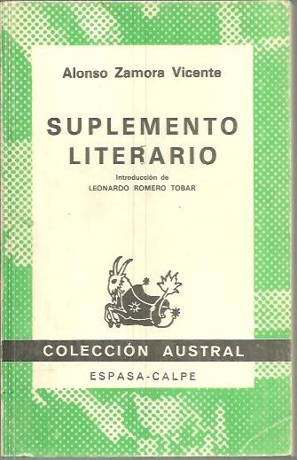 SUPLEMENTO LITERARIO.