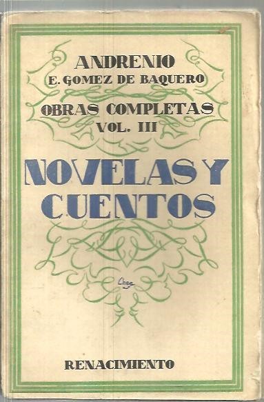 NOVELAS Y CUENTOS.