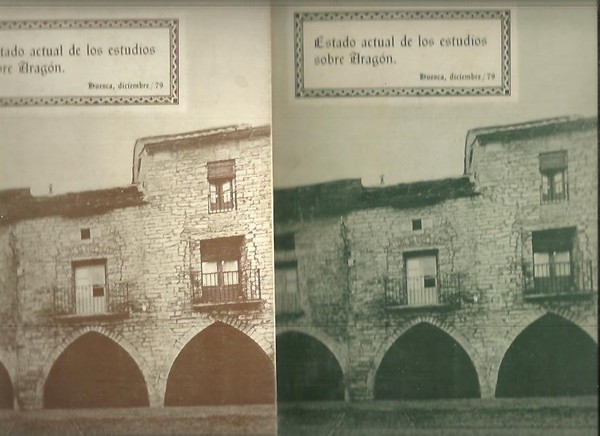 ESTADO ACTUAL DE LOS ESTUDIOS SOBRE ARAGON.