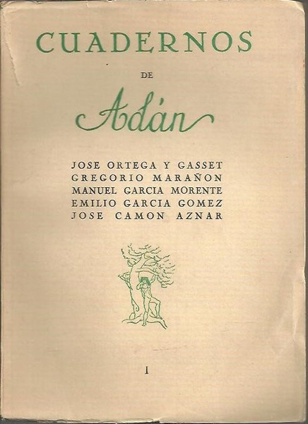 CUADERNOS DE ADAN. I.