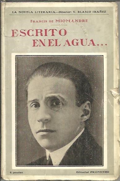 ESCRITO EN EL AGUA.