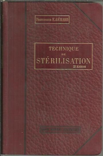 TECHNIQUE DE STERILISATION.