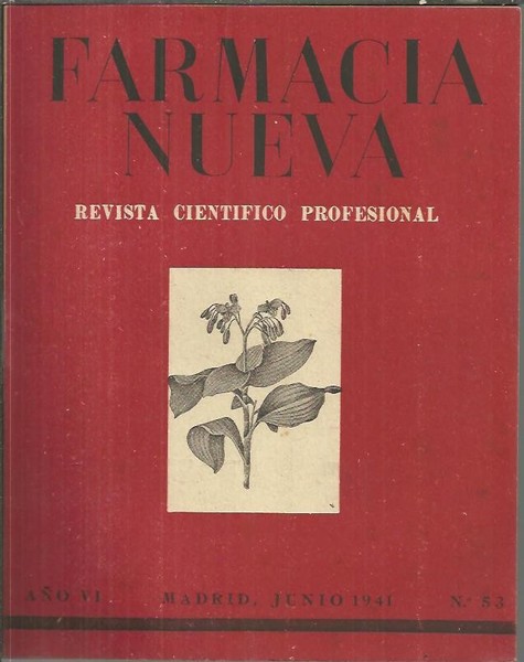FARMACIA NUEVA. AÑO VI. N. 53.