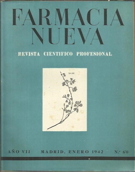 FARMACIA NUEVA. AÑO VII. N. 60.