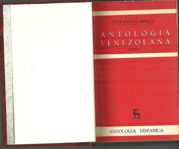 ANTOLOGIA VENEZOLANA. (VERSO).