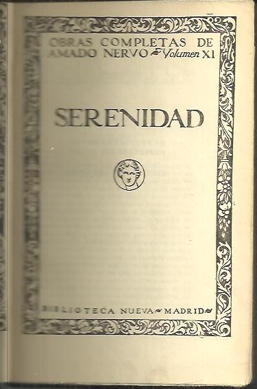 SERENIDAD.