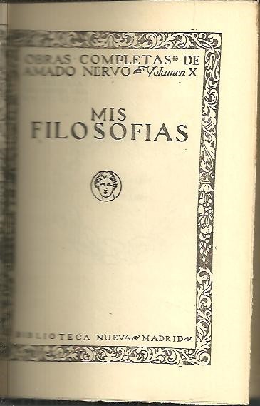 MIS FILOSOFIAS.