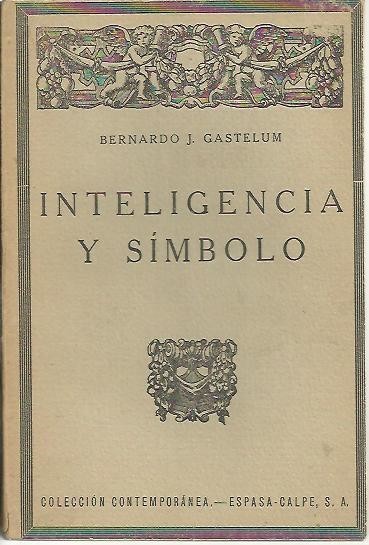 INTELIGENCIA Y SIMBOLO.