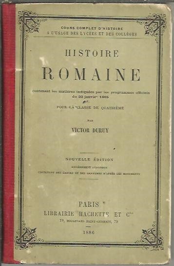 HISTOIRE ROMAINE.