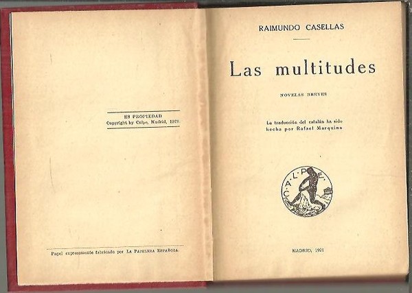 LAS MULTITUDES.