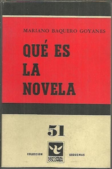 QUE ES LA NOVELA.