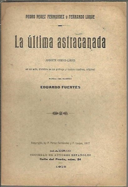 LA ULTIMA ASTRACANADA.
