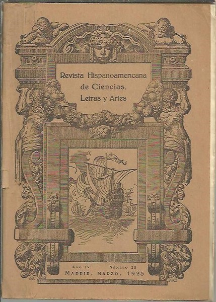 REVISTA HISPANOAMERICANA DE CIENCIAS, LETRAS Y ARTES. N. 23.