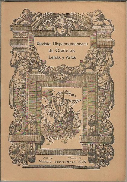 REVISTA HISPANOAMERICANA DE CIENCIAS, LETRAS Y ARTES. N. 29.