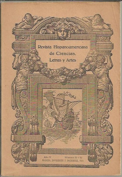 REVISTA HISPANOAMERICANA DE CIENCIAS, LETRAS Y ARTES. N. 31-32.
