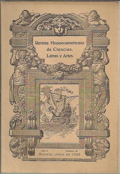 REVISTA HISPANOAMERICANA DE CIENCIAS, LETRAS Y ARTES. N. 38.