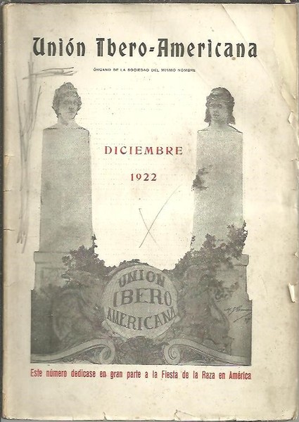 UNION IBEROAMERICANA. ORGANO DE LA SOCIEDAD DEL MISMO NOMBRE.
