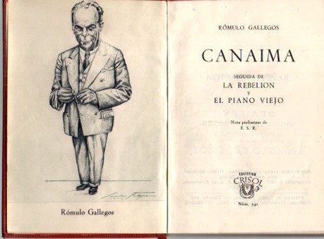 CANAIMA. LA REBELION Y EL PIANO VIEJO.