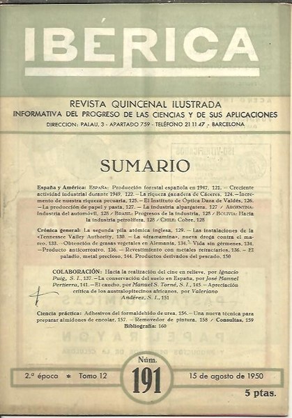 IBERICA. N. 191.