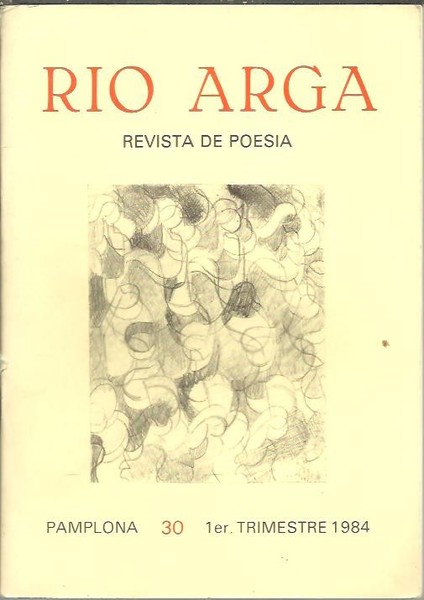 RIO ARGA. REVISTA DE POESIA. N. 30.
