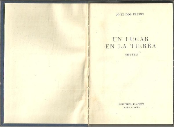 UN LUGAR EN LA TIERRA.