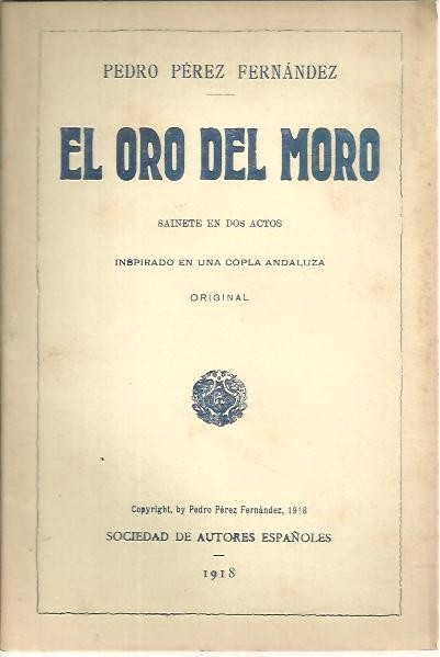 EL ORO DEL MORO.