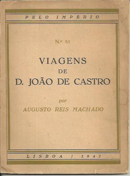 VIAGENS DE D. JOAO DE CASTRO.