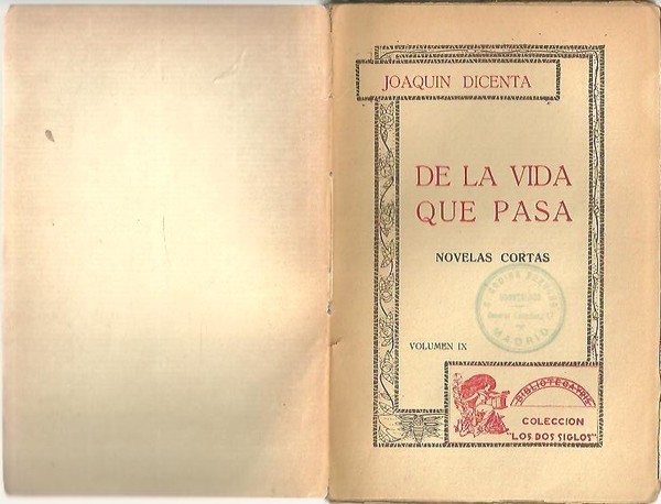 DE LA VIDA QUE PASA.