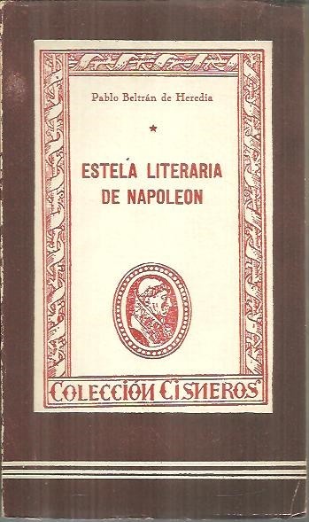 ESTELA LITERARIA DE NAPOLEON.