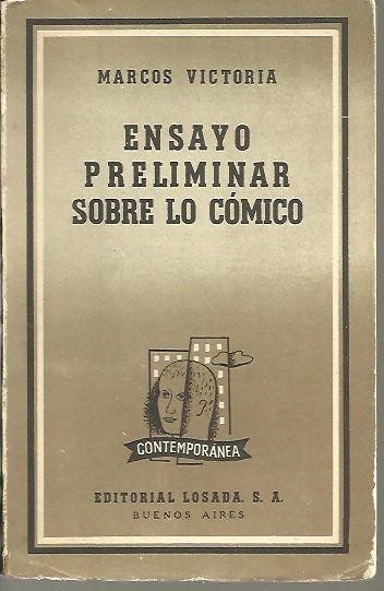 ENSAYO PRELIMINAR SOBRE LO COMICO.