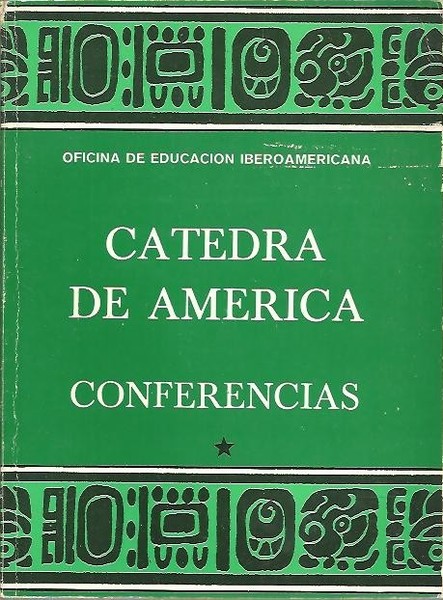 CATEDRA DE AMERICA. CONFERENCIAS.