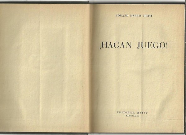 ¡HAGAN JUEGO!.