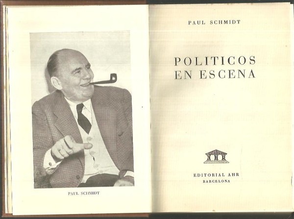 POLITICOS EN ESCENA.