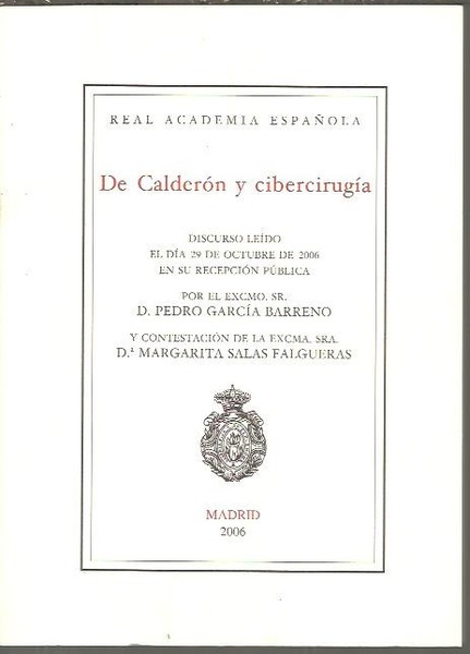 DE CALDERON Y CIBERCIRUGIA.