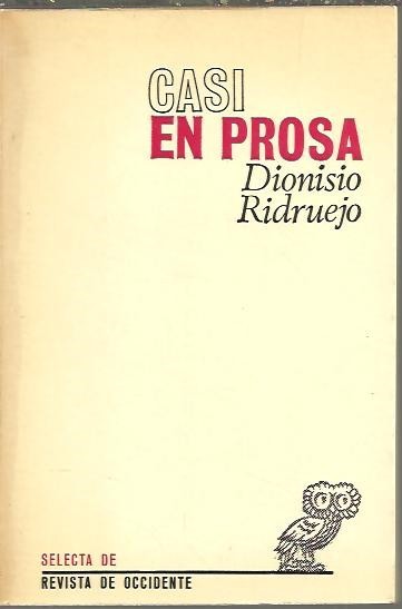 CASI EN PROSA. 1968-1970.