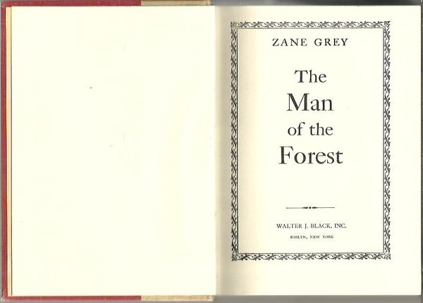 THE MAN OF THE FOREST.