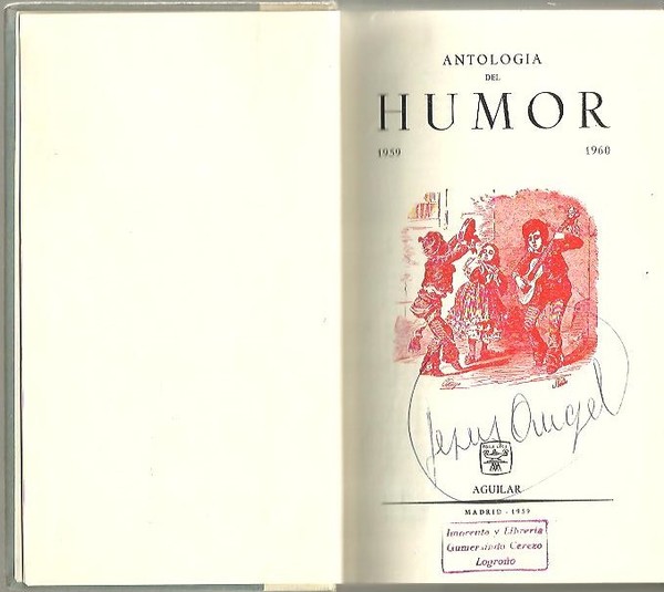 ANTOLOGIA DEL HUMOR. 1959-1960.