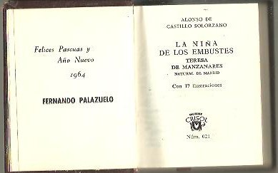 LA NIÑA DE LOS EMBUSTES, TERESA DE MANZANARES, NATURAL DE …