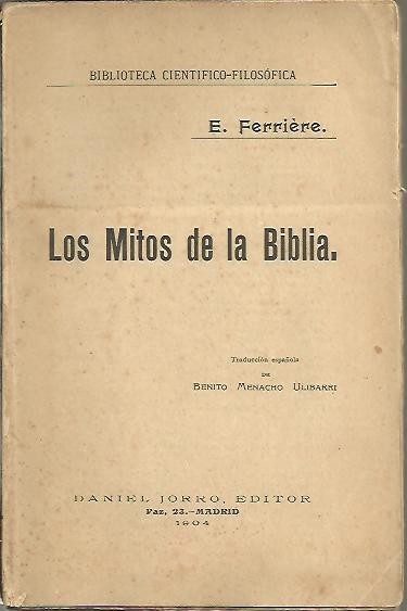 LOS MITOS DE LA BIBLIA.